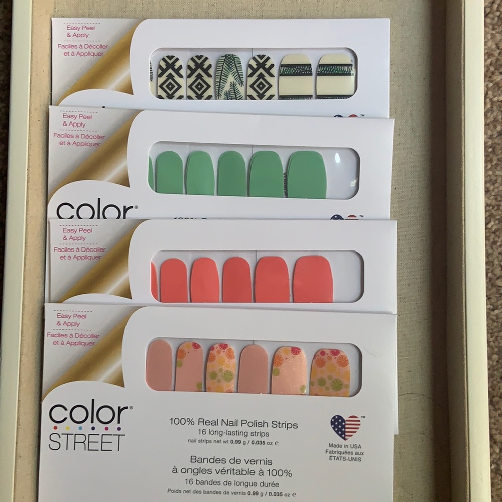 Color Street nail strip bundle